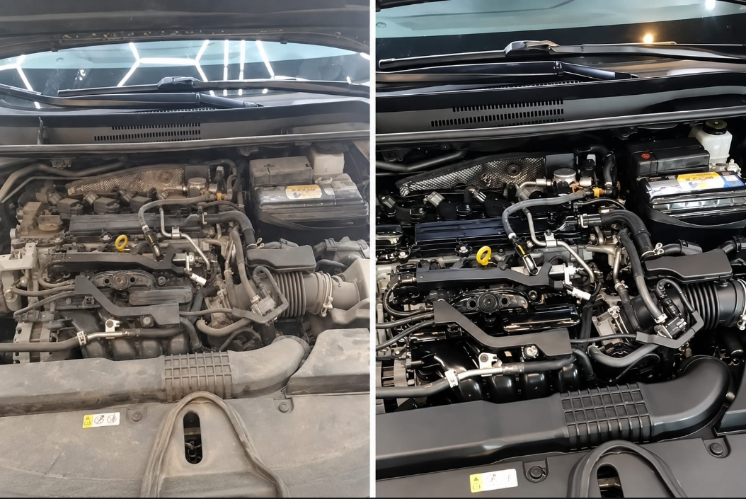 Resultado de Lavagem de motor na Tutto Studio Automotivo